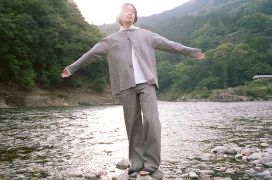 25SS DENIM ZERO OVER SHIRT /SUMMER 6OZ DENIM