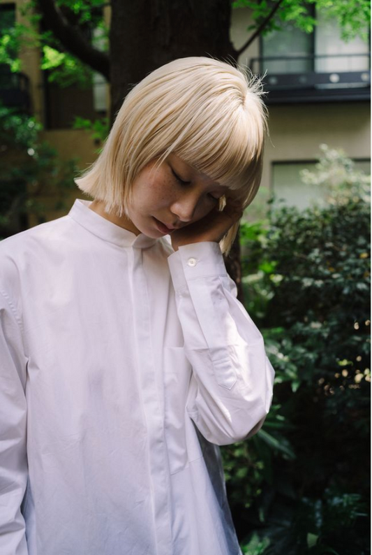 HAND STITCH KURTA SHIRT/MICRO BRUSH COTTON