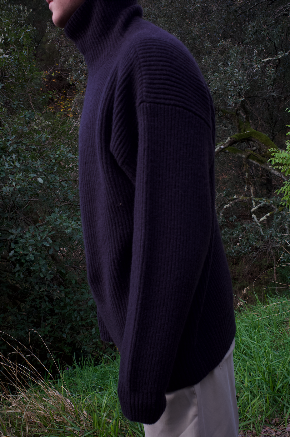 25AW TURTLE NECK CLOUD SWEATER