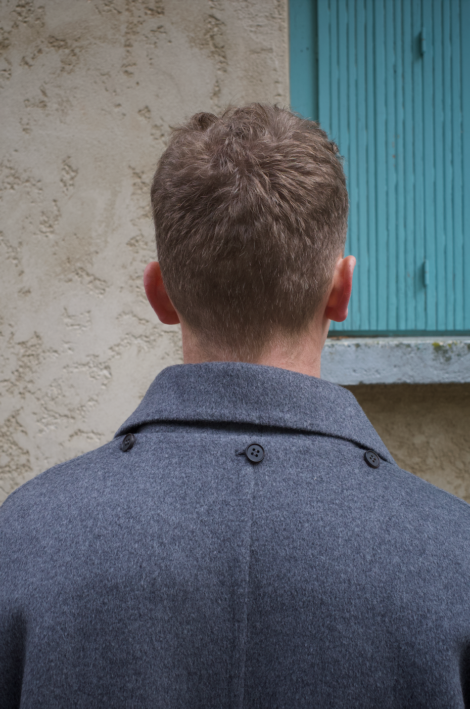 25AW DOUBLE FACE MARCEL COAT / SILK BLENDED MERINO WOOL