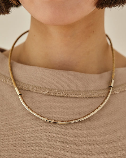 BOSFOR NECKLACE ALPACA SILVER