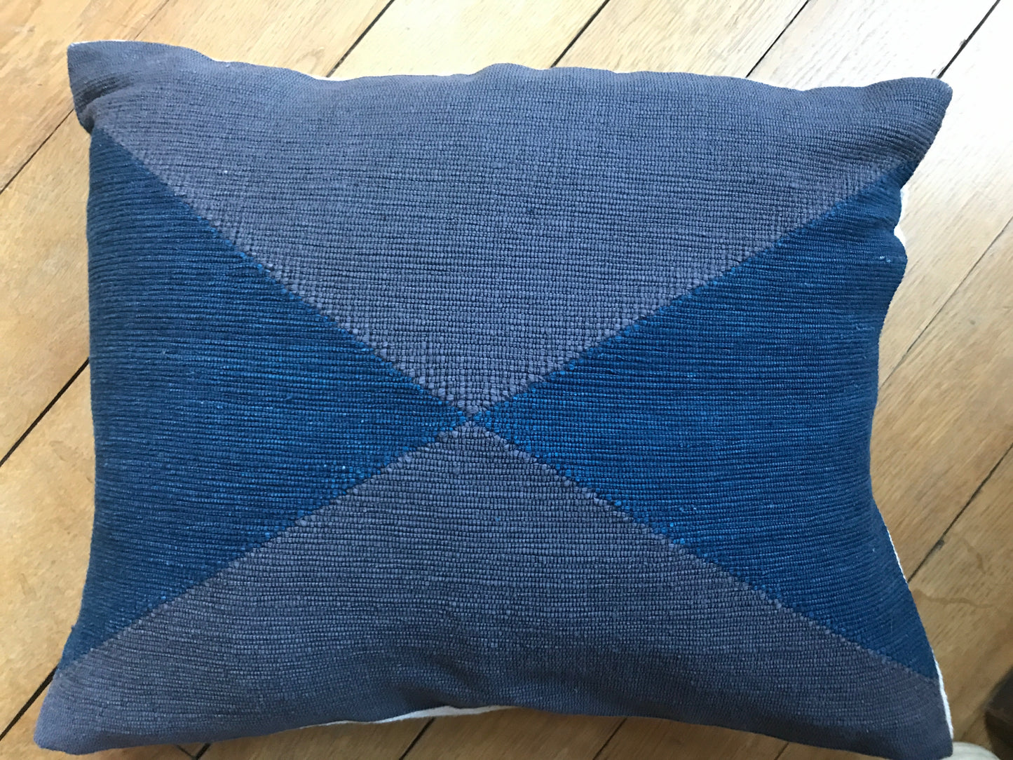 Handloom Vegetable dyed Laos cushion cover