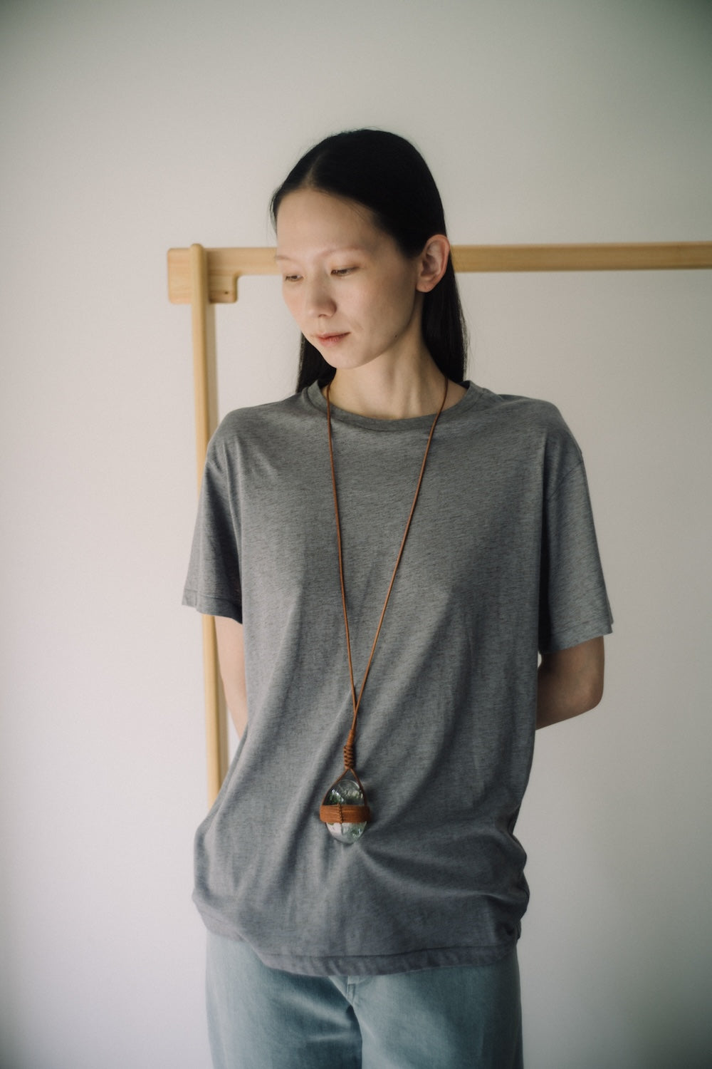 MUSUBI DROP NECKLACE /C