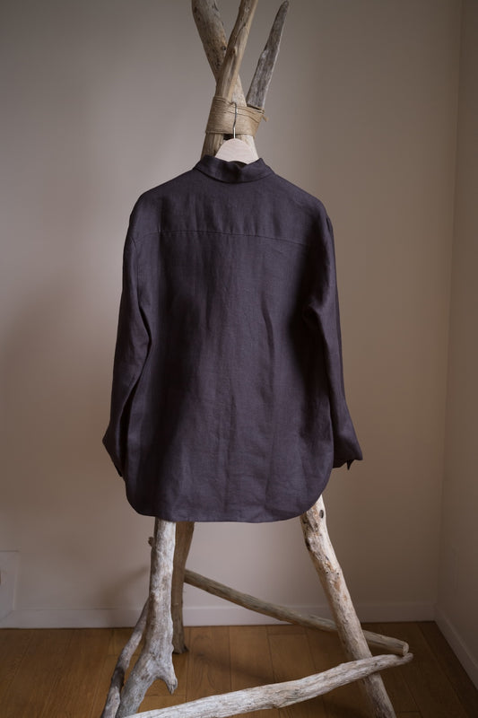 DOUBLE FACE OVERSHIRT/LEGACY LINEN