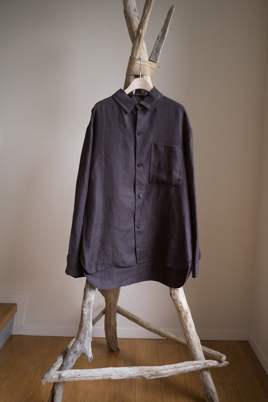 DOUBLE FACE OVERSHIRT/LEGACY LINEN