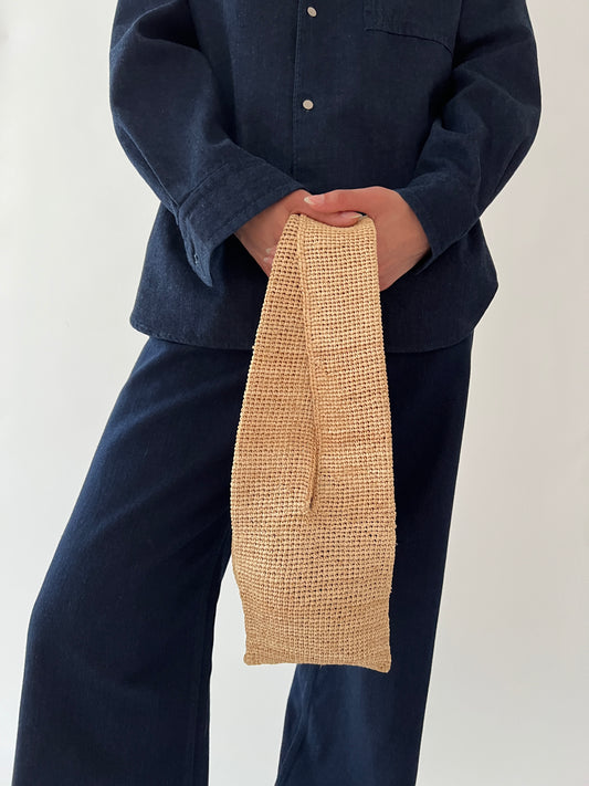 Mini Raffia Bag