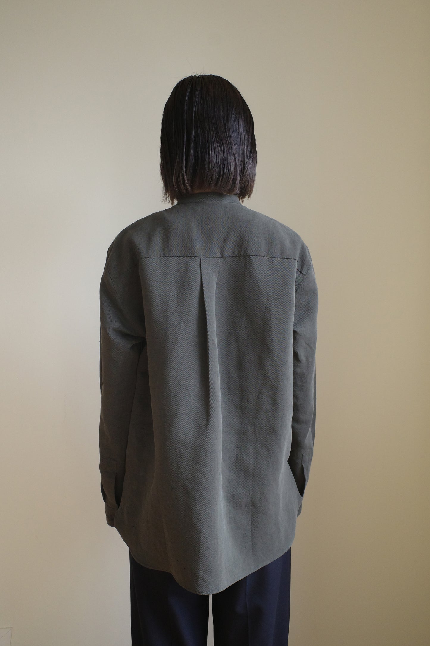 RIVERMAN OVERSHIRT/KERSEY CHAMBRAY LINEN