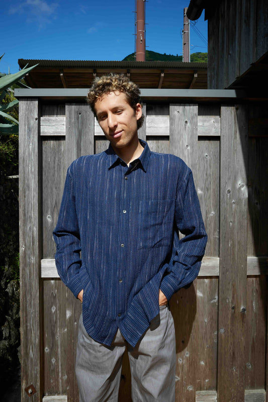 ETERNAL SHIRT/VEGETAL DYE CREPE