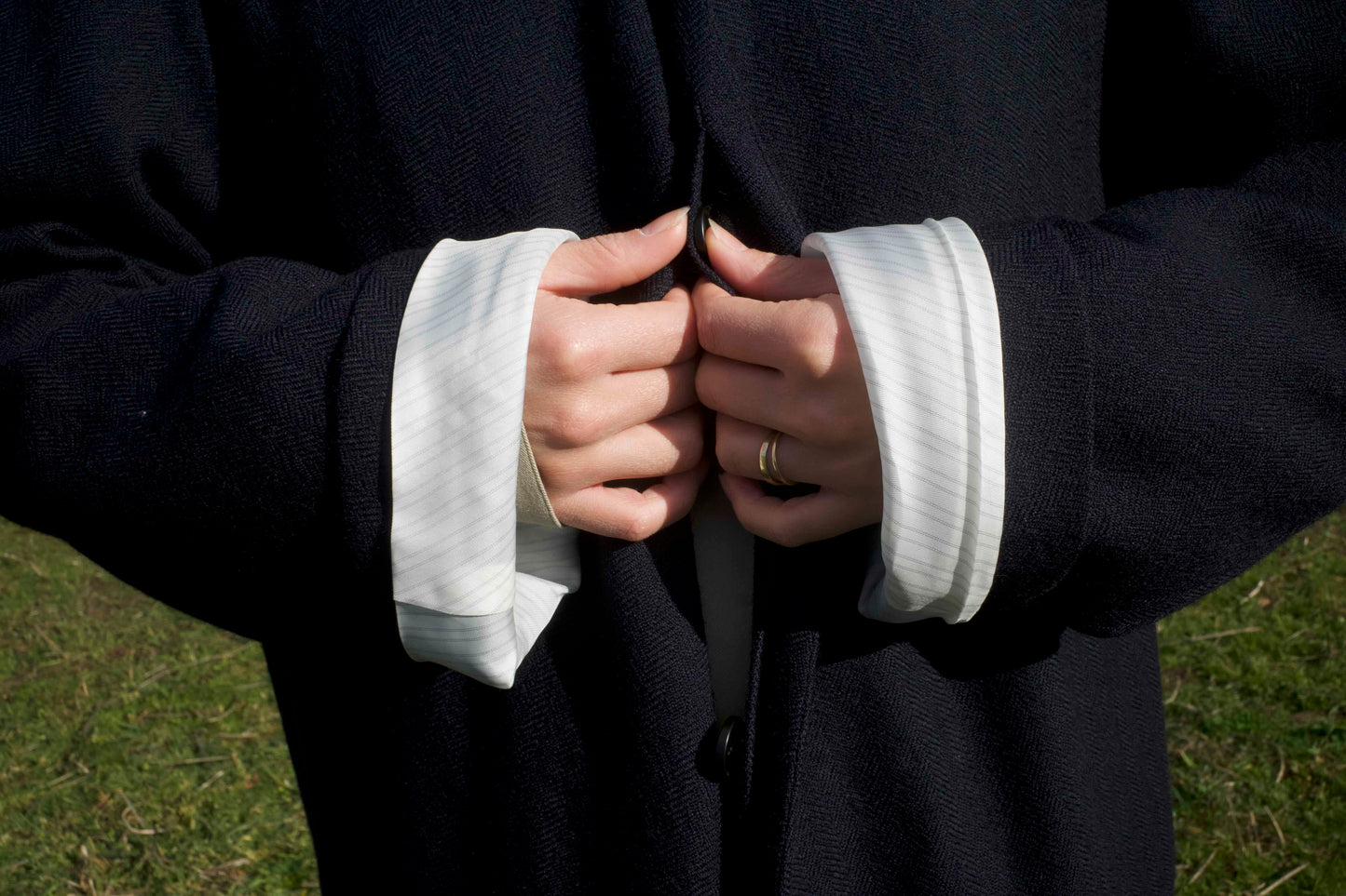 25AW RAYMOND HERRINGBONE AUTUMN COAT/VILLAGE HERRINGBONE