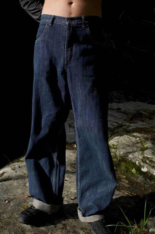 TOFU BROTHER JEANS / SLUB DENIM