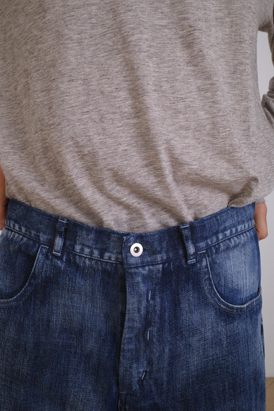 TOFU BROTHER JEANS /SLUB DENIM CLOUD BLEACH