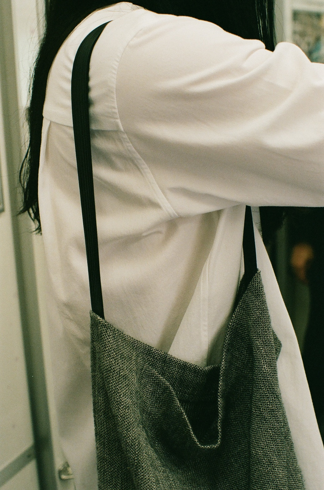 AFTERWORK × ISAAC REINA SHOULDER BAG ISAAC REINA X seya. CHASEN BAG /LINEN MULTI HANDLE HOBO / LARGE