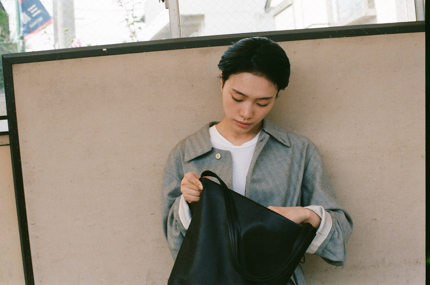 SEYA X ISAAC REINA CHASEN HOBO /MEDIUM /OIL LEATHER