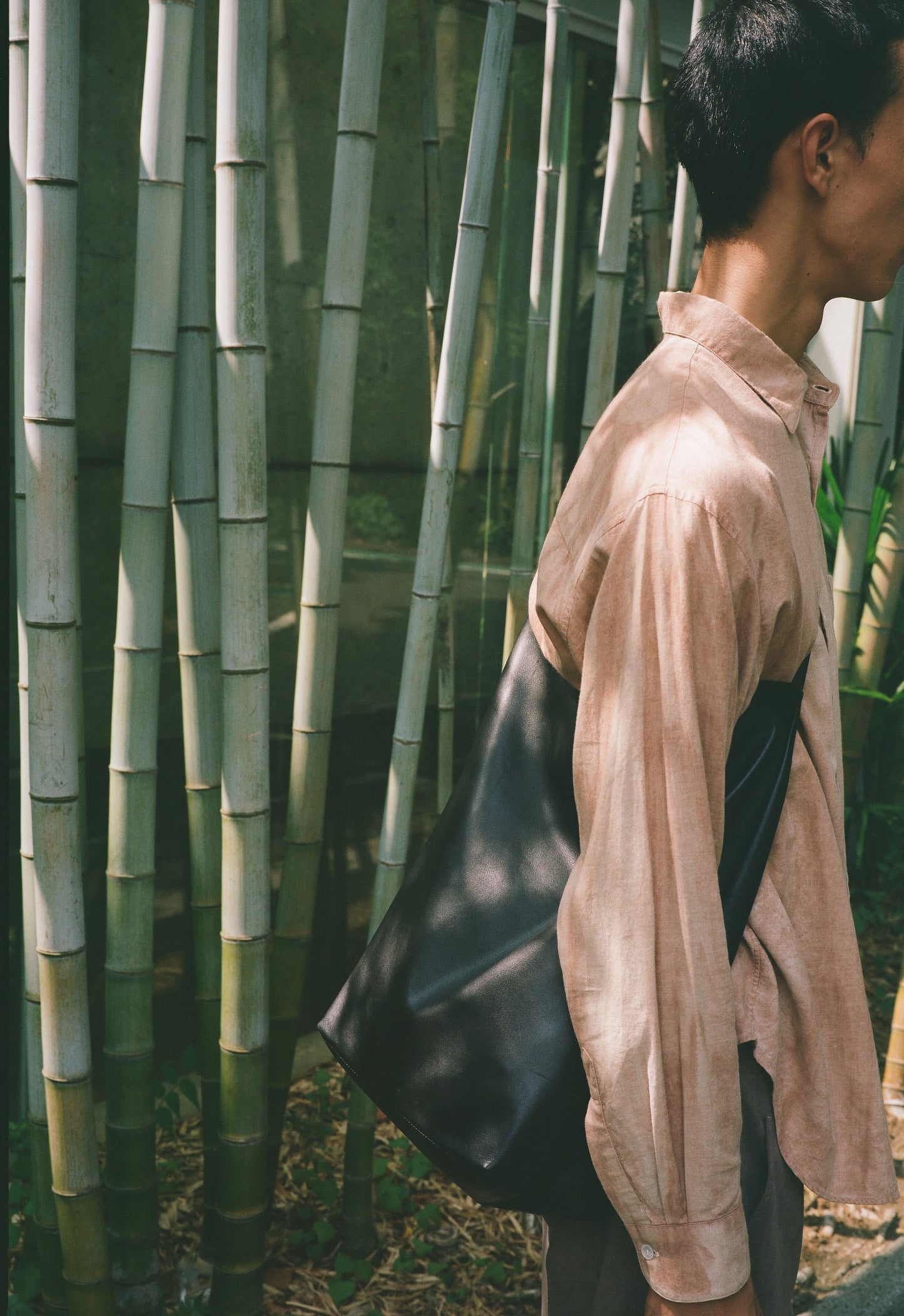 SEYA X ISAAC REINA CHASEN HOBO /LARGE /OIL LEATHER
