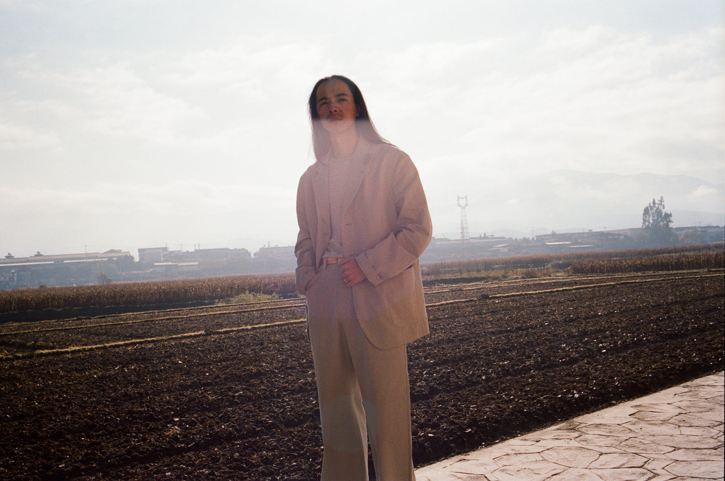SUNDAY LONG T/UNDYED YAK JERSEY