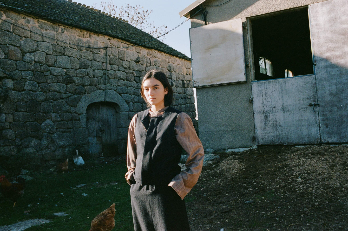 25AW RAYMOND HERRINGBONE VEST