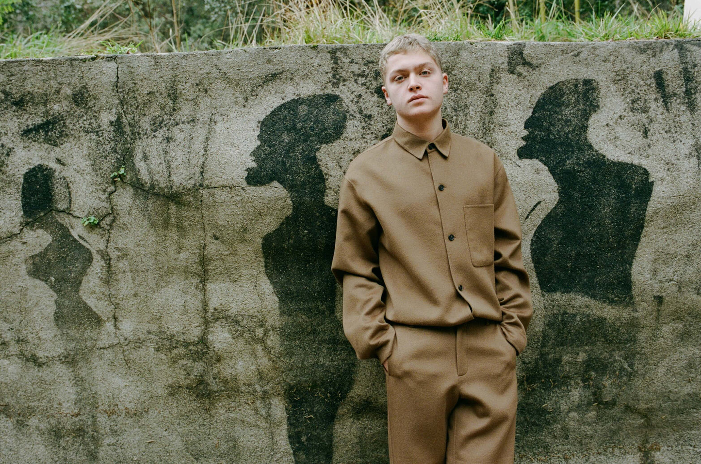 25AW LIGHT DOUBLE FACE SHIRT/SUPER FINE 110 MERINO WOOL