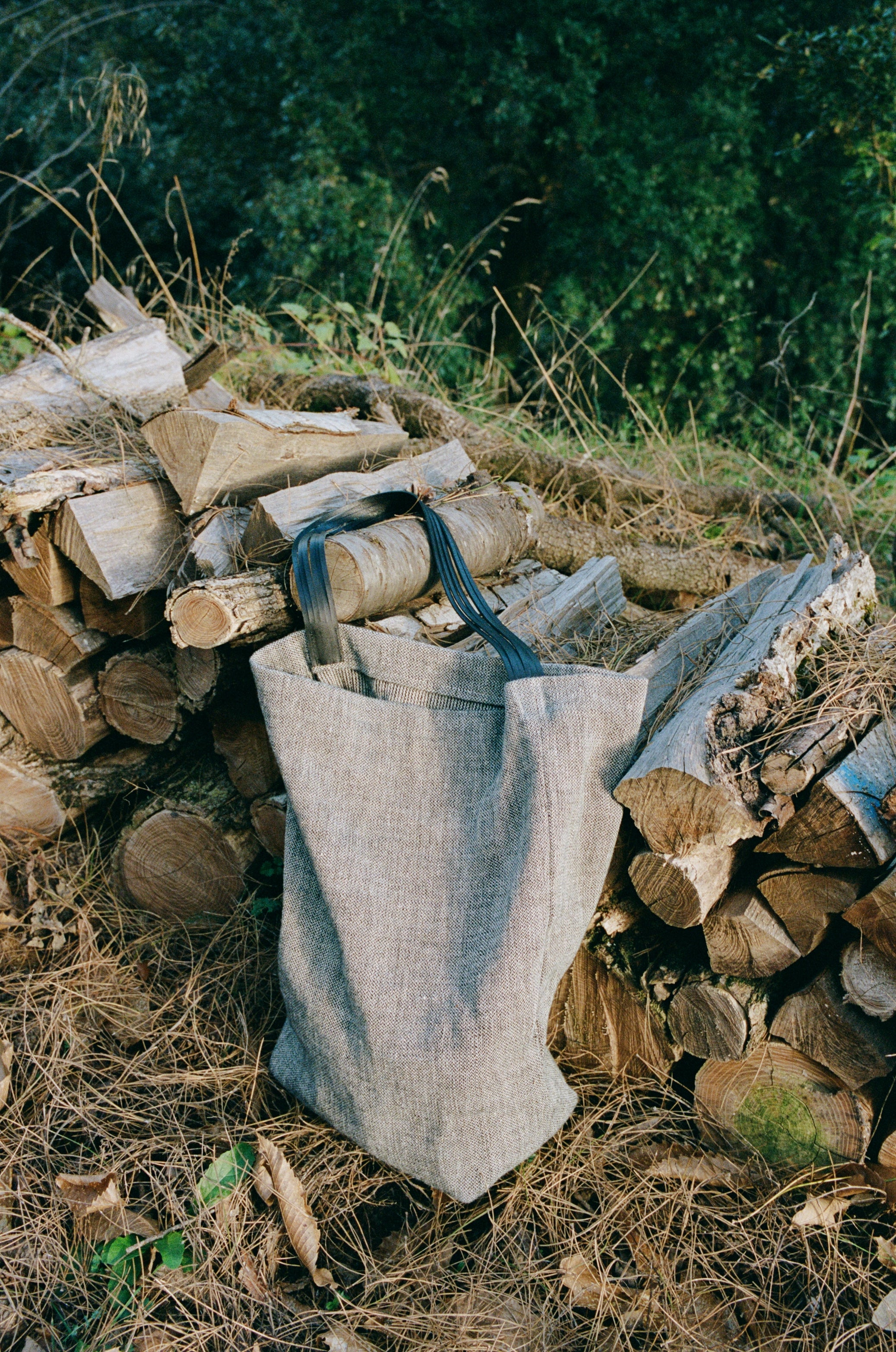 25AW ISAAC REINA X seya. CHASEN BAG /LINEN MULTI HANDLE HOBO