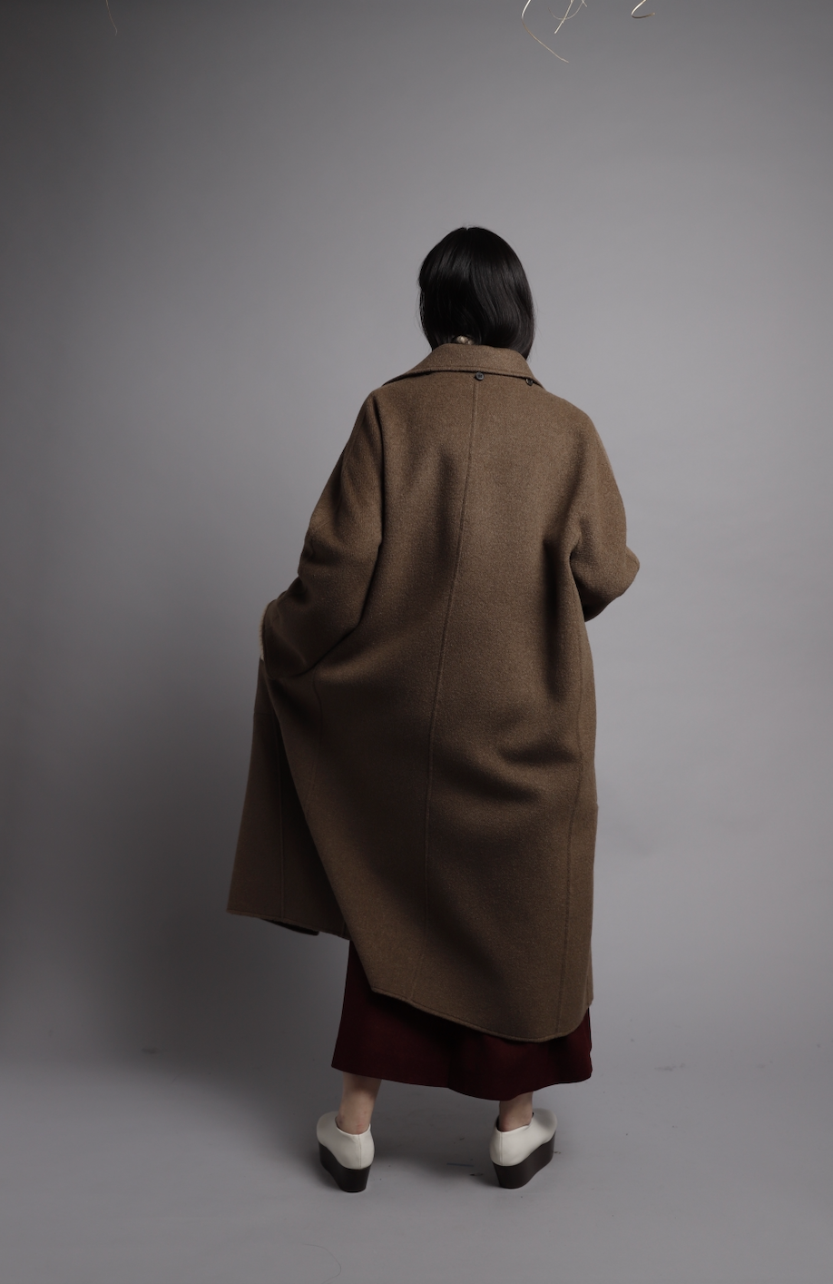 24AW DOUBLE FACE YAK COAT