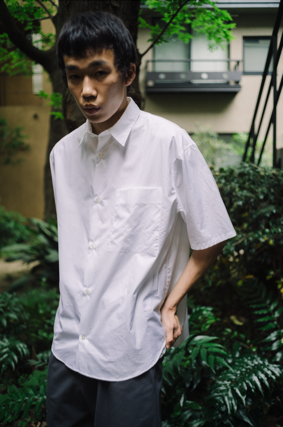 ETERNAL SUMMER SHIRT WHITE / MICRO BRUSHED COTTON – seya-voyage