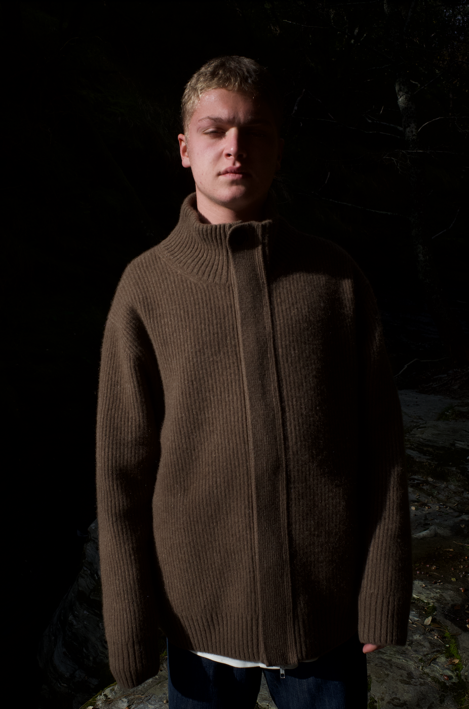 CLOUD KNIT BLOUSON – seya-voyage CLOUD KNIT BLOUSON – seya-voyage