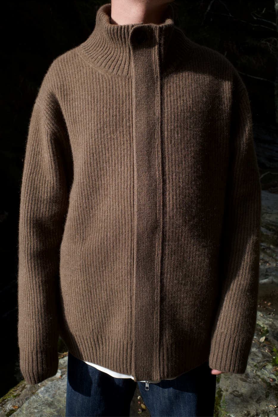 CLOUD KNIT BLOUSON – seya-voyage CLOUD KNIT BLOUSON – seya-voyage