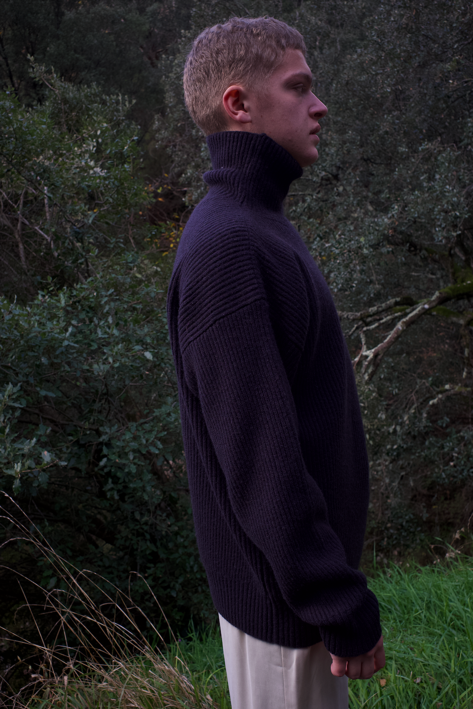 25AW TURTLE NECK CLOUD SWEATER