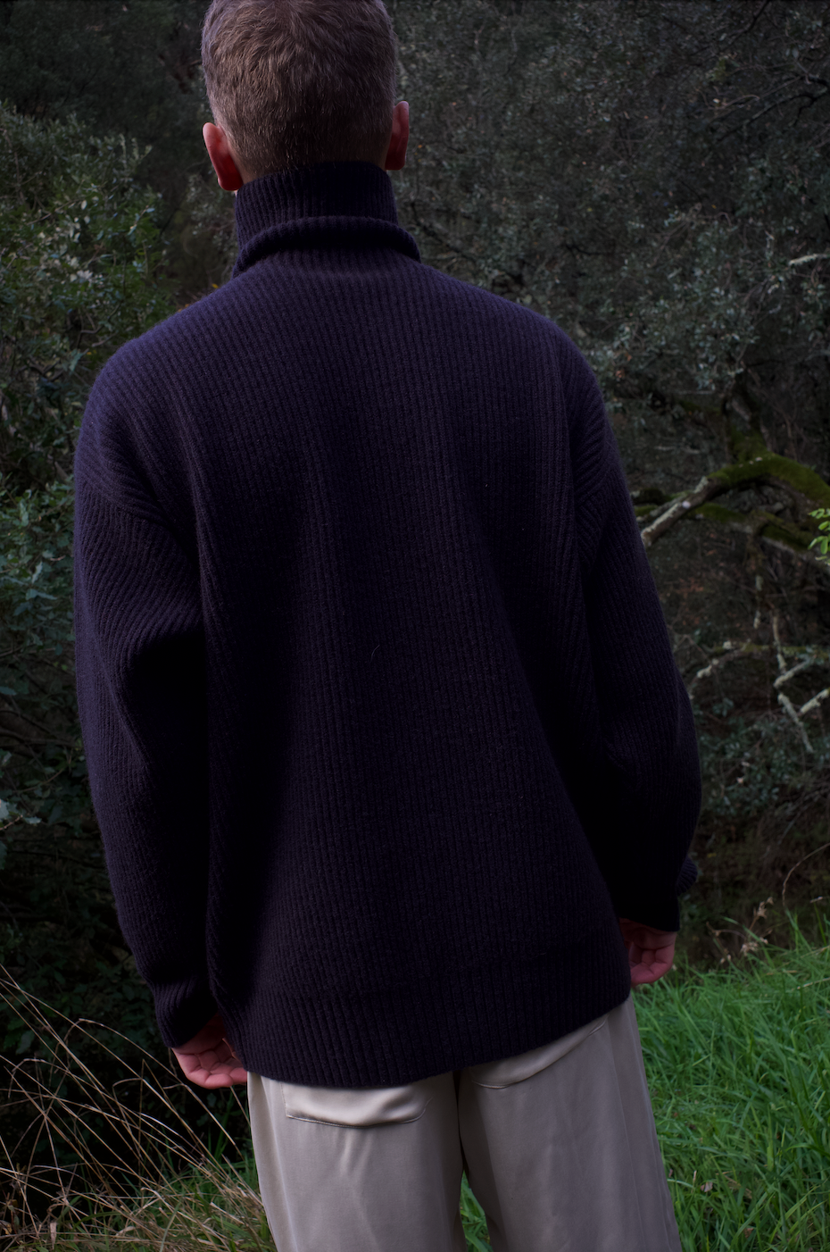 25AW TURTLE NECK CLOUD SWEATER