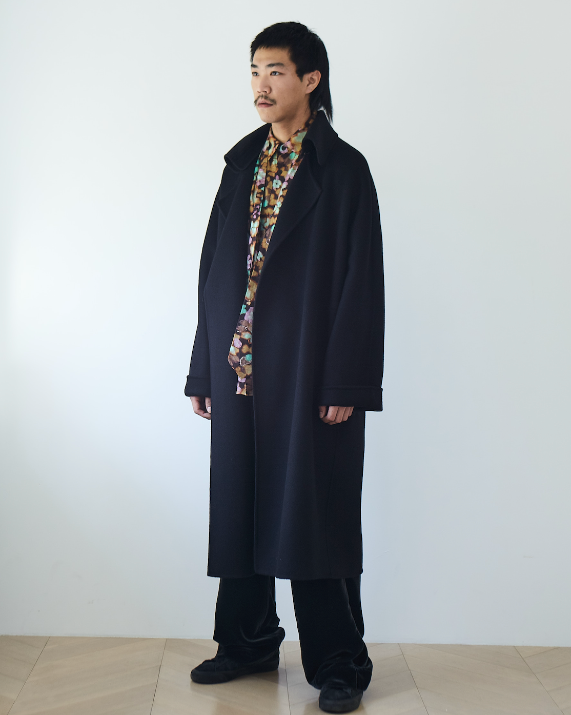 25AW DOUBLE FACE CHRIS COAT/CASHMERE BLENDED MERINO WOOL