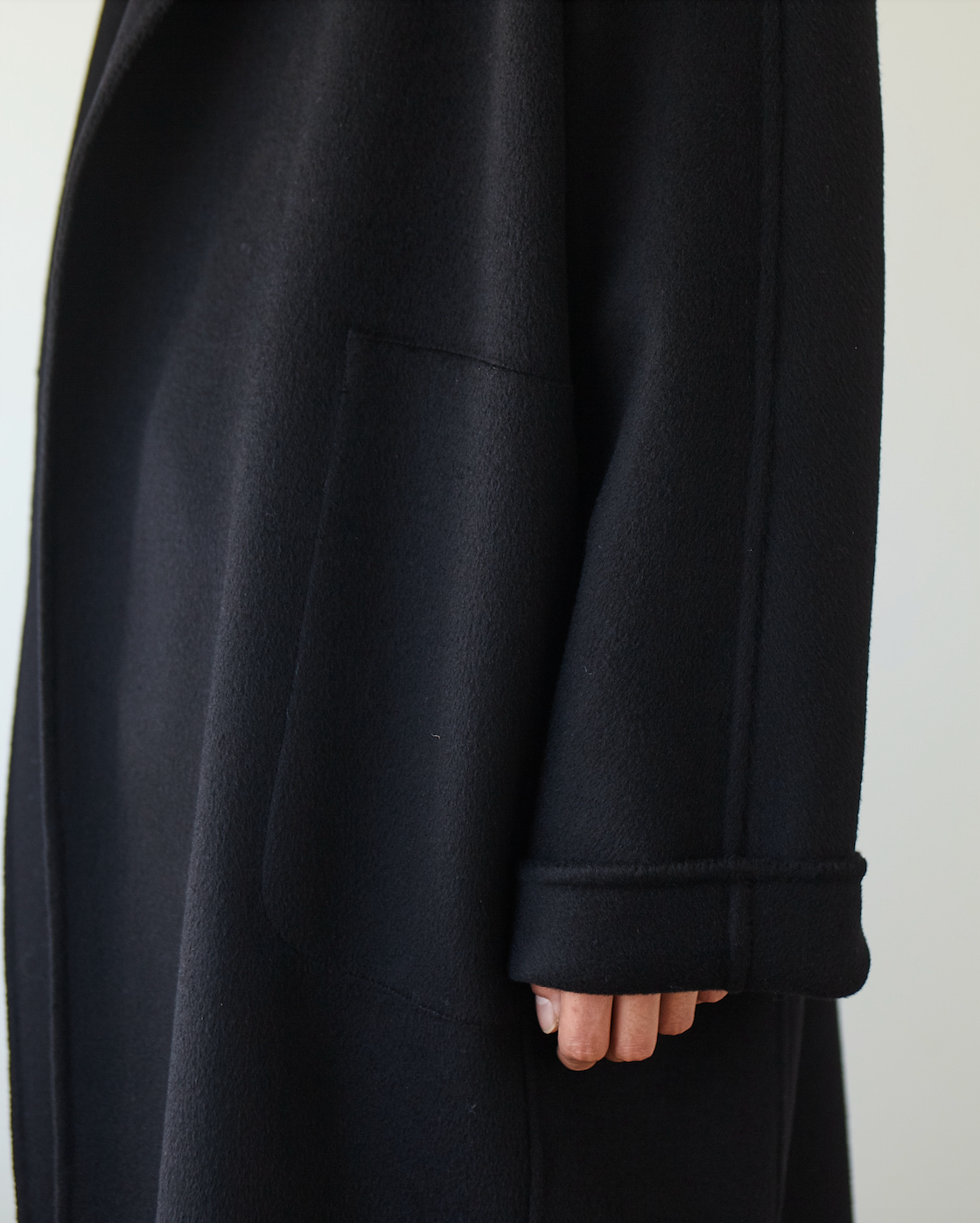 25AW DOUBLE FACE CHRIS COAT/CASHMERE BLENDED MERINO WOOL