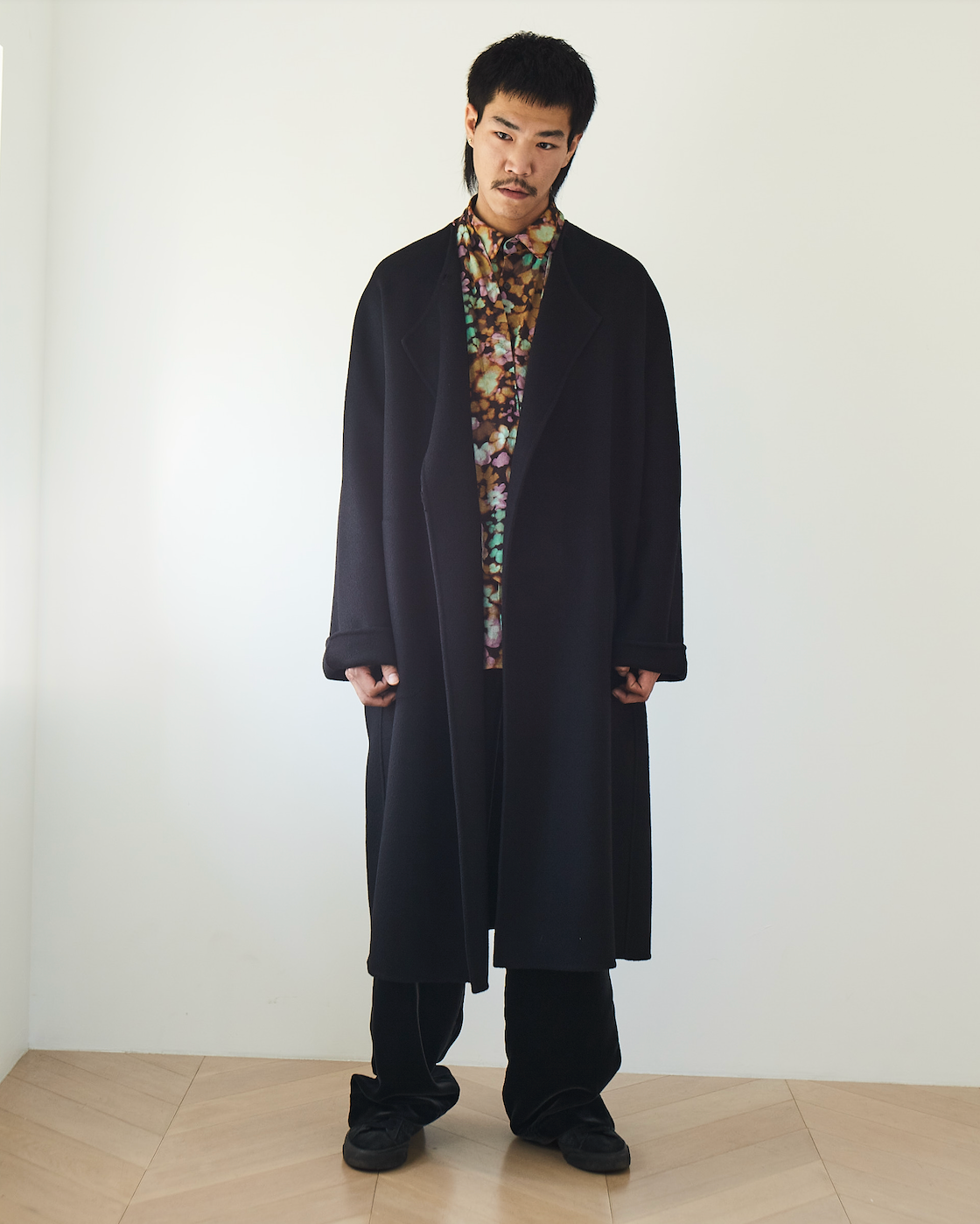 25AW DOUBLE FACE CHRIS COAT/CASHMERE BLENDED MERINO WOOL