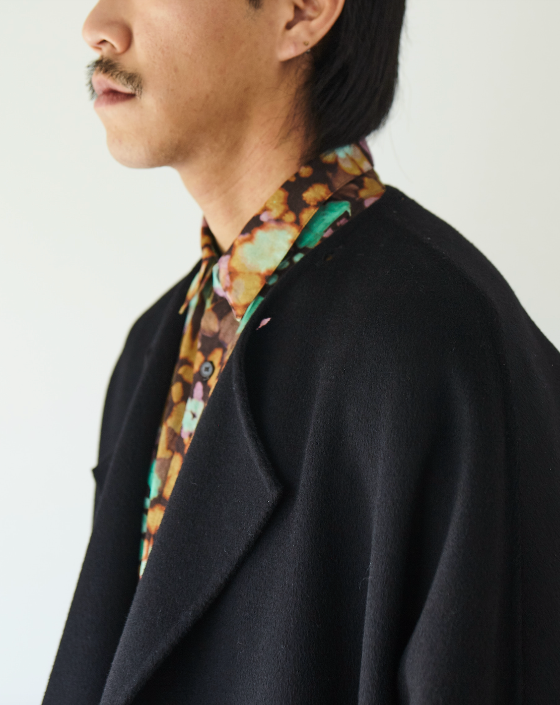 25AW DOUBLE FACE CHRIS COAT/CASHMERE BLENDED MERINO WOOL – seya-voyage 25AW DOUBLE FACE CHRIS COAT/CASHMERE BLENDED MERINO WOOL – seya-voyage