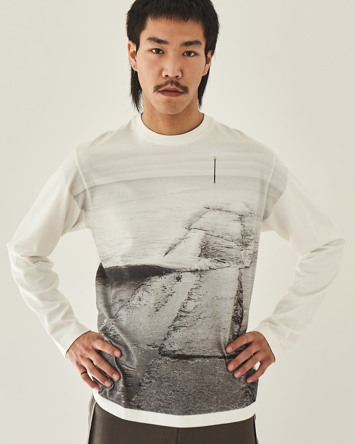 24AW PRINTED LONG T-SHIRT/CLASSIC JERSEY