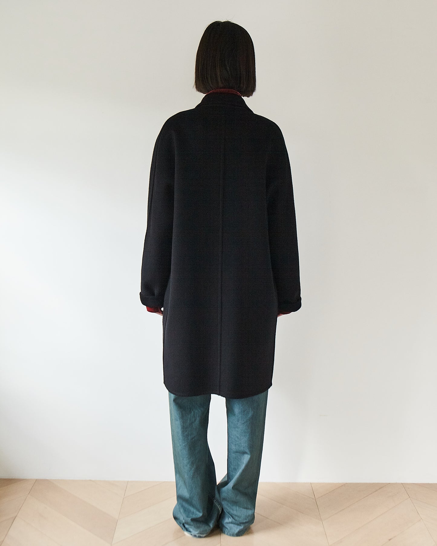 24AW DOUBLE FACE CHRIS HALF COAT