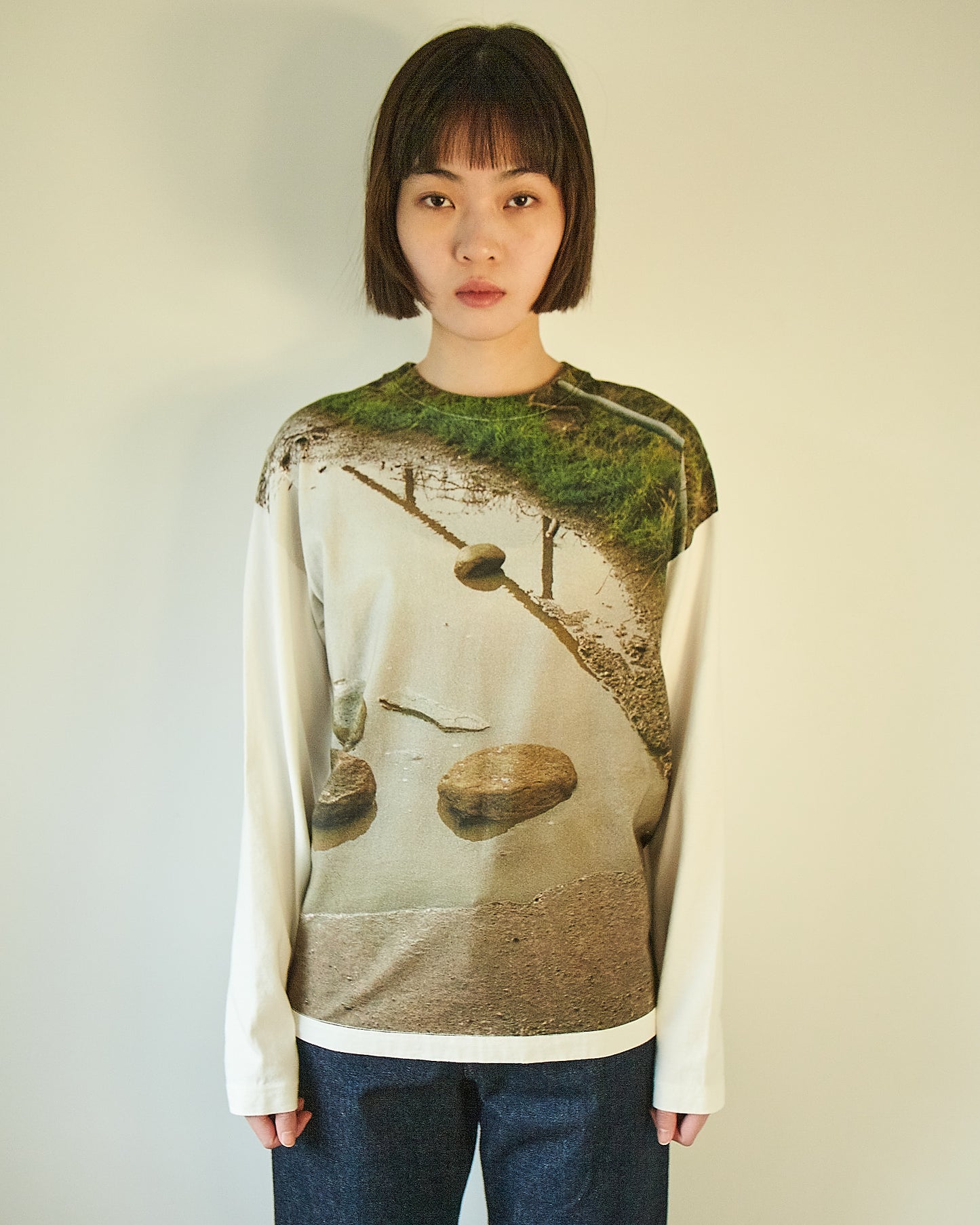 24AW PRINTED LONG T-SHIRT/CLASSIC JERSEY