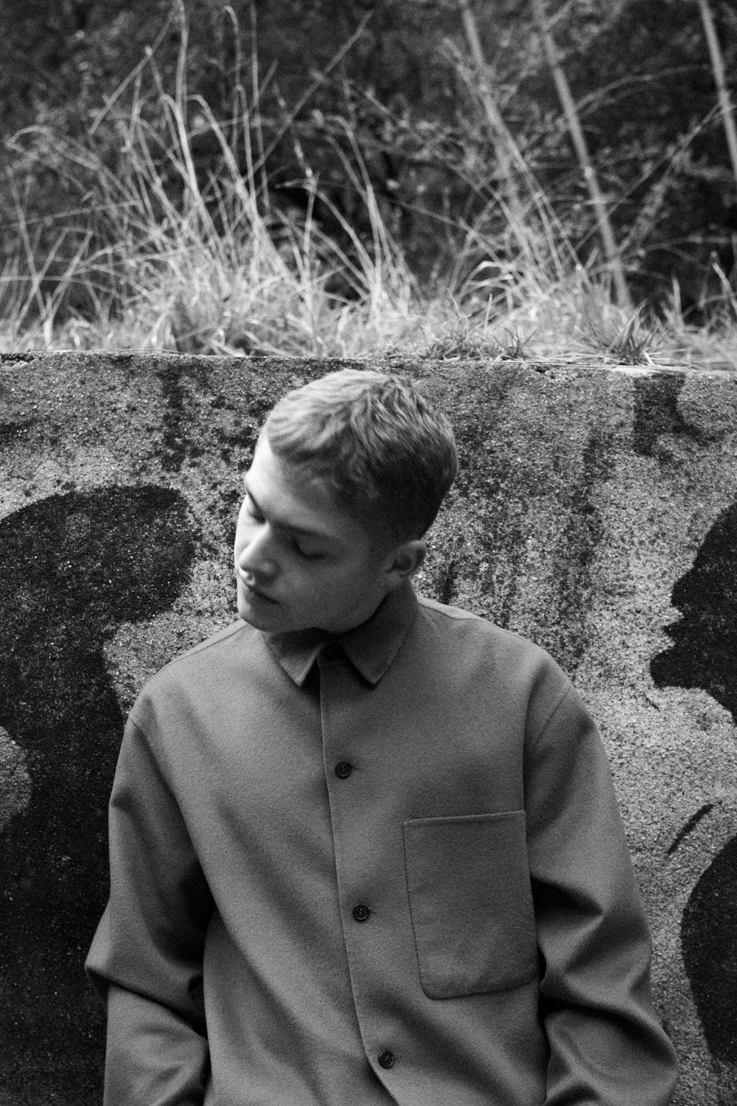 25AW LIGHT DOUBLE FACE SHIRT/SUPER FINE 110 MERINO WOOL