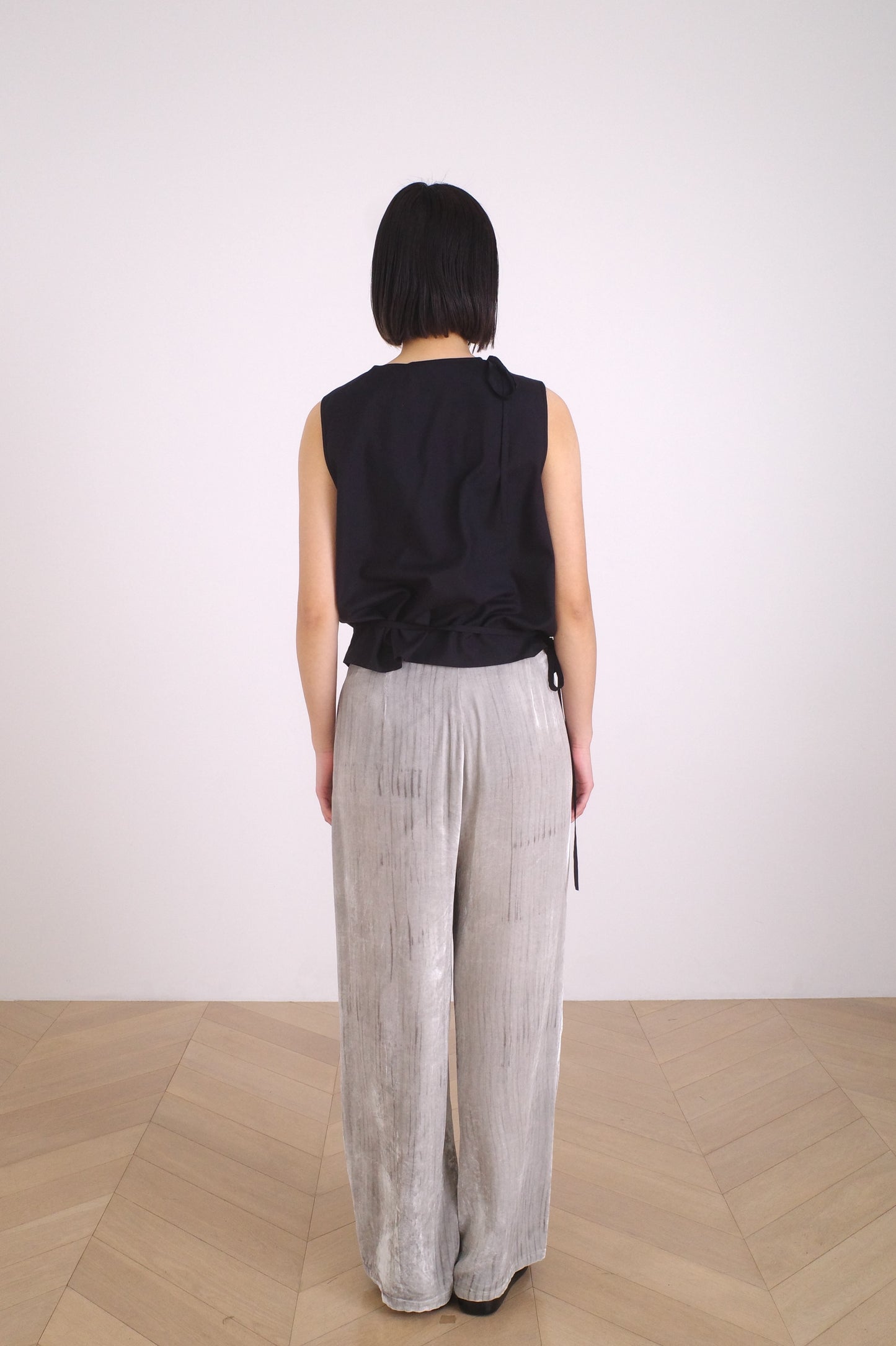 TEA HOUSE PANTS/INK PAINT VELVET