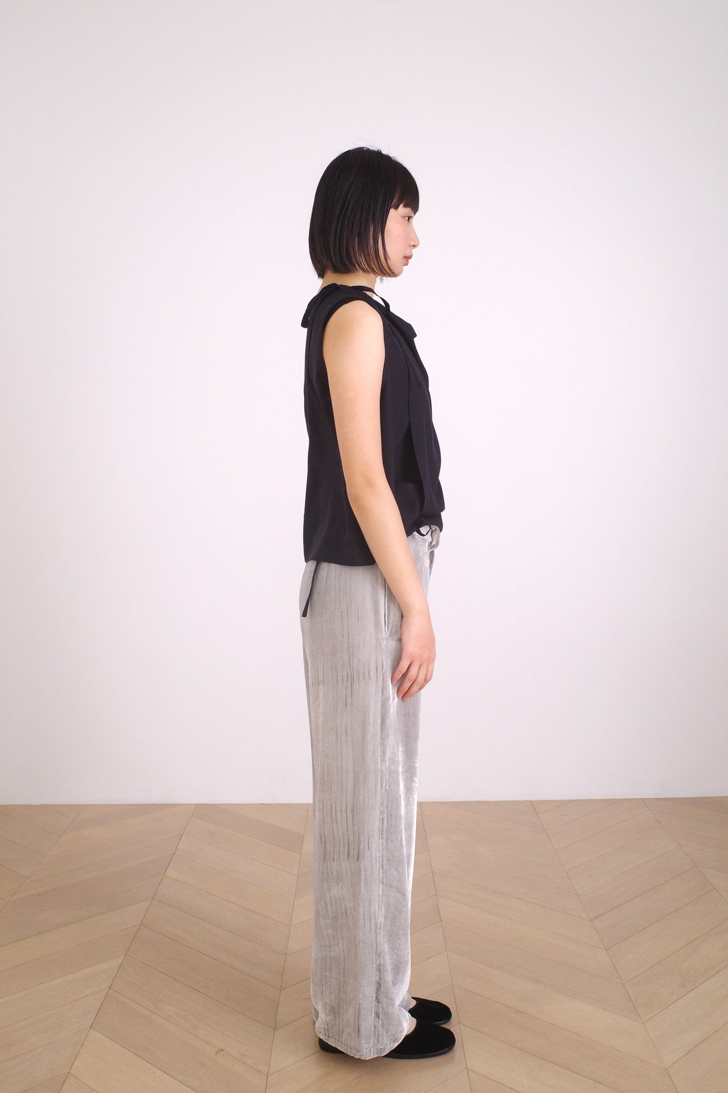 TEA HOUSE PANTS/INK PAINT VELVET