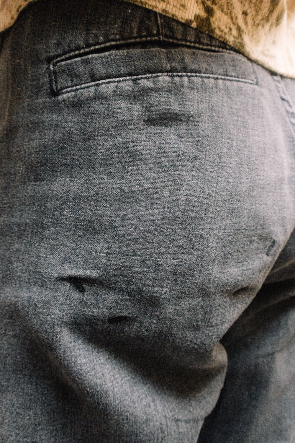 TOFU JEANS/ LINEN DENIM