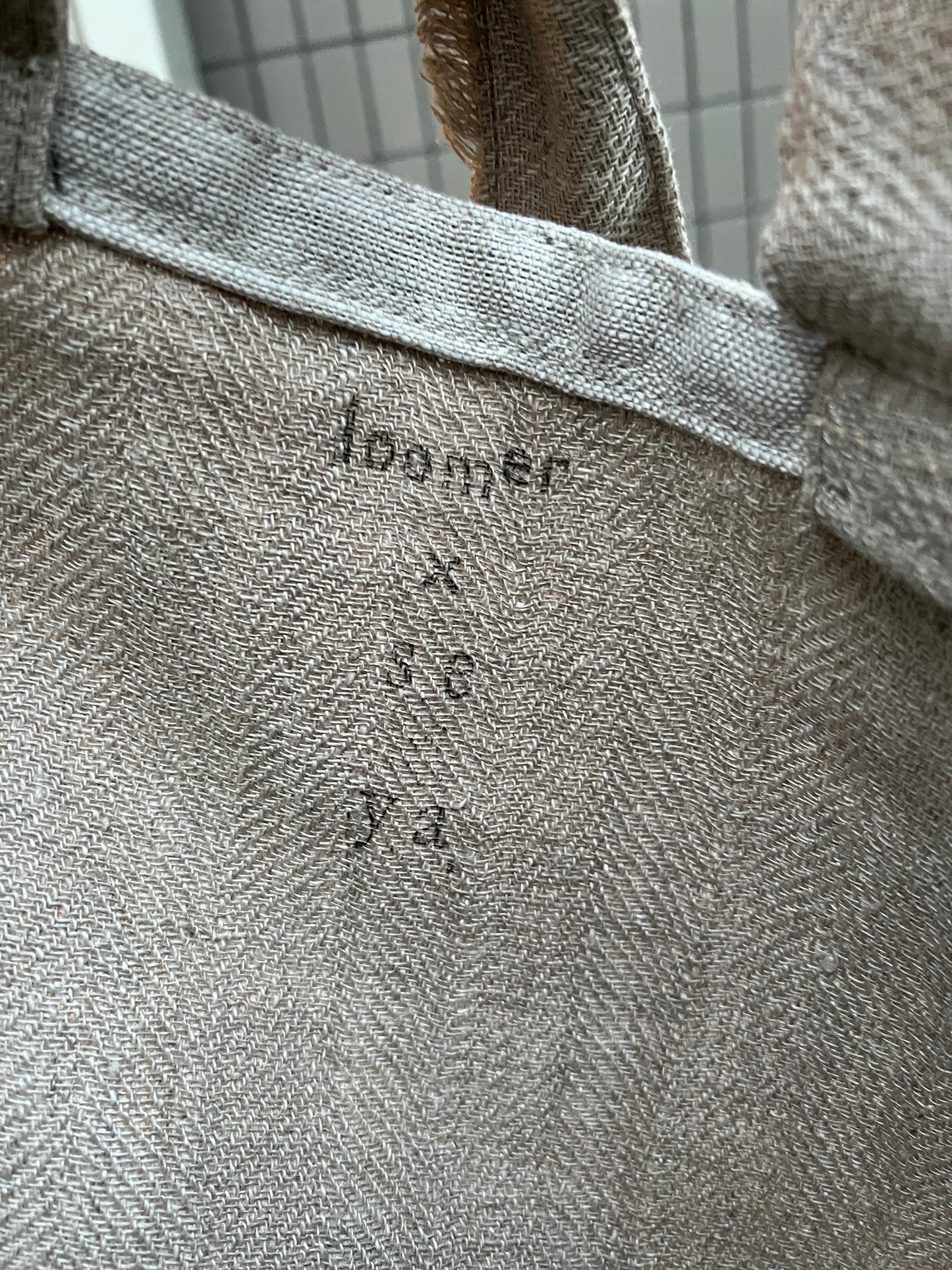 Recycled Linen bag