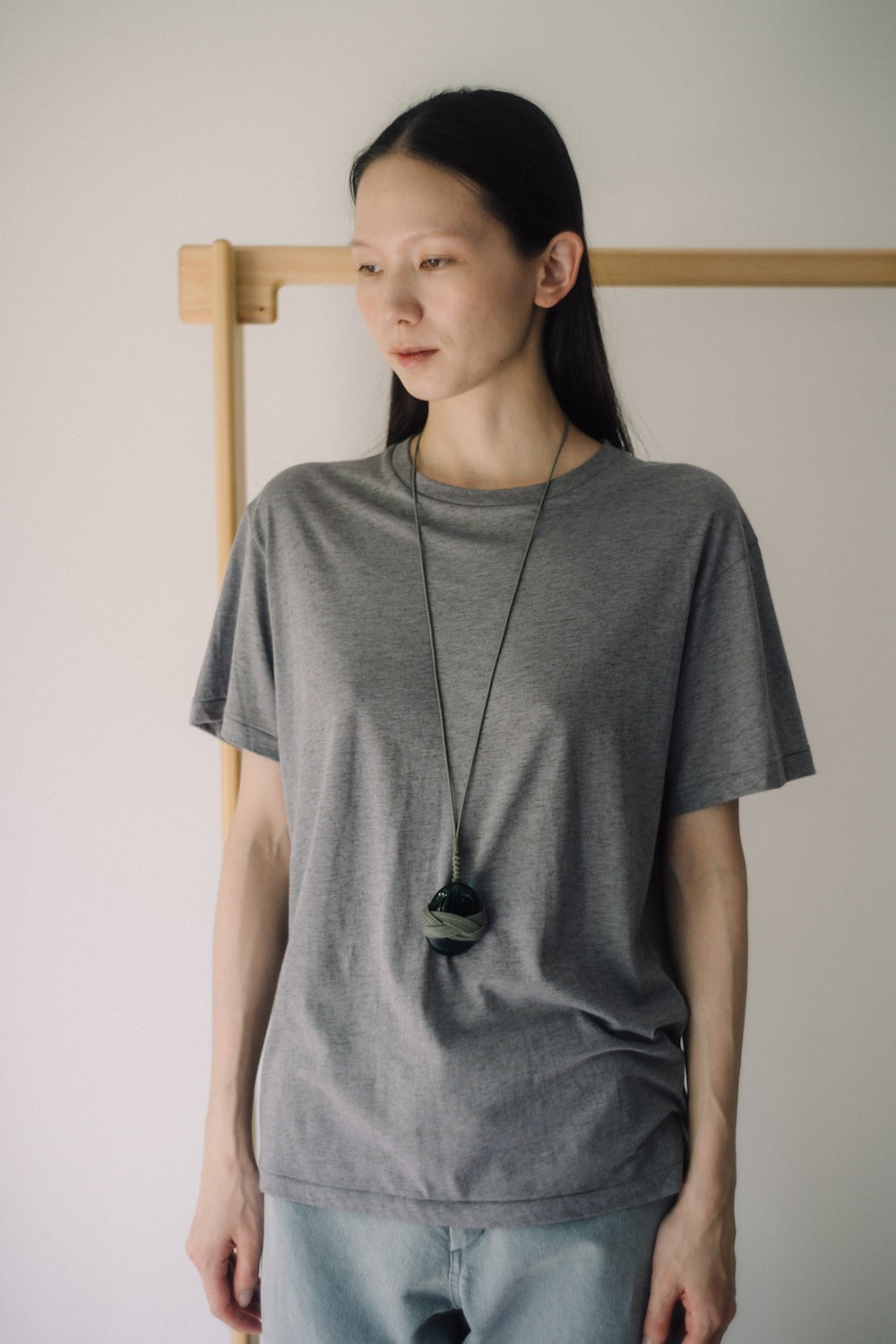 MUSUBI NECKLACE PUMICE DROP