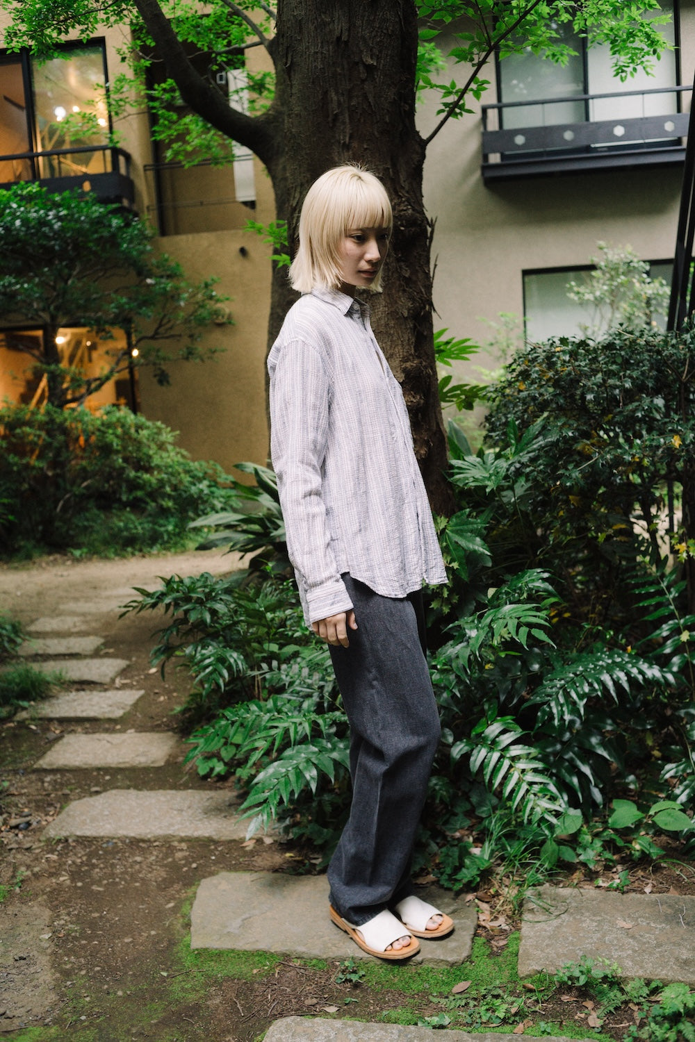 TOFU JEANS/ LINEN DENIM – seya-voyage