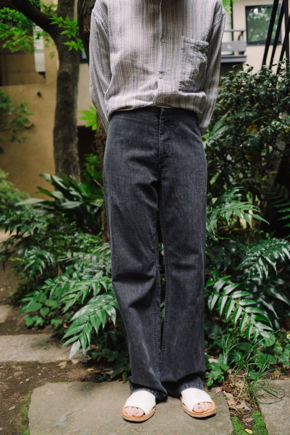 TOFU JEANS/ LINEN DENIM – seya-voyage