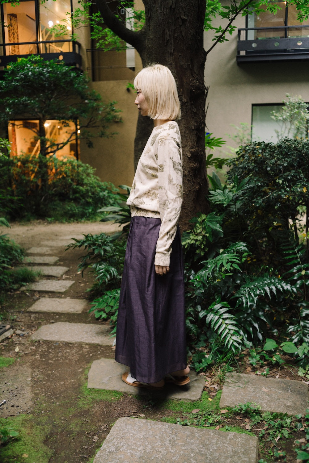 BOTANICAL SUMMER JUMPER / ORGANIC COTTON