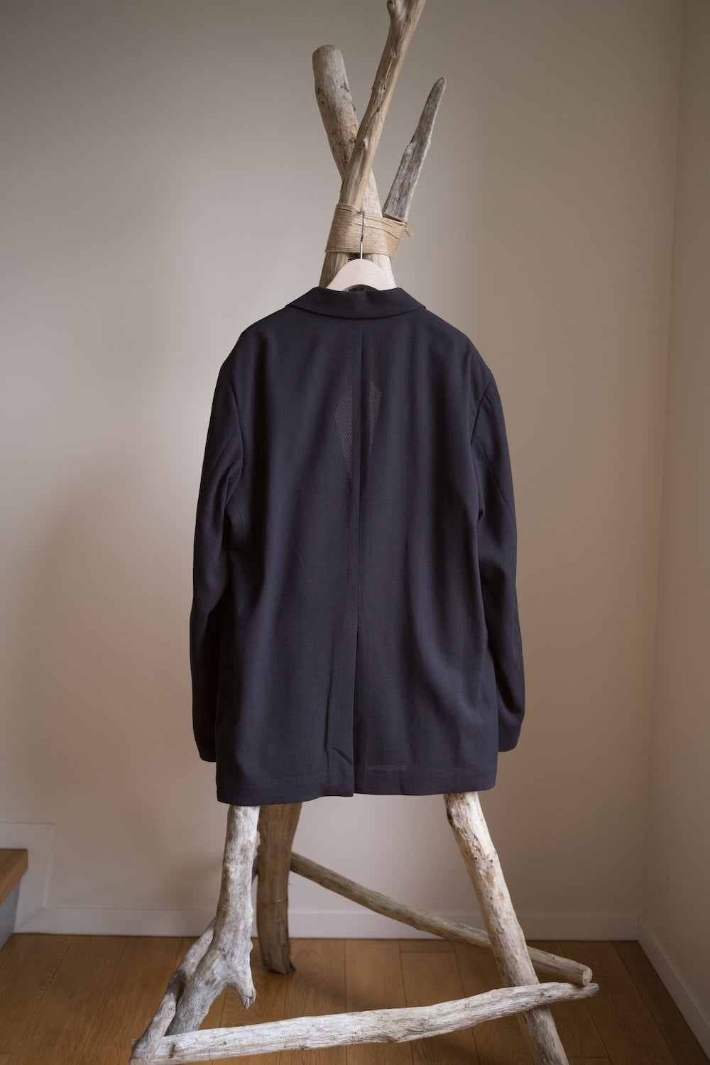 TRAVEL TAILORED  JACKET /SUMMER HERRINGBONE
