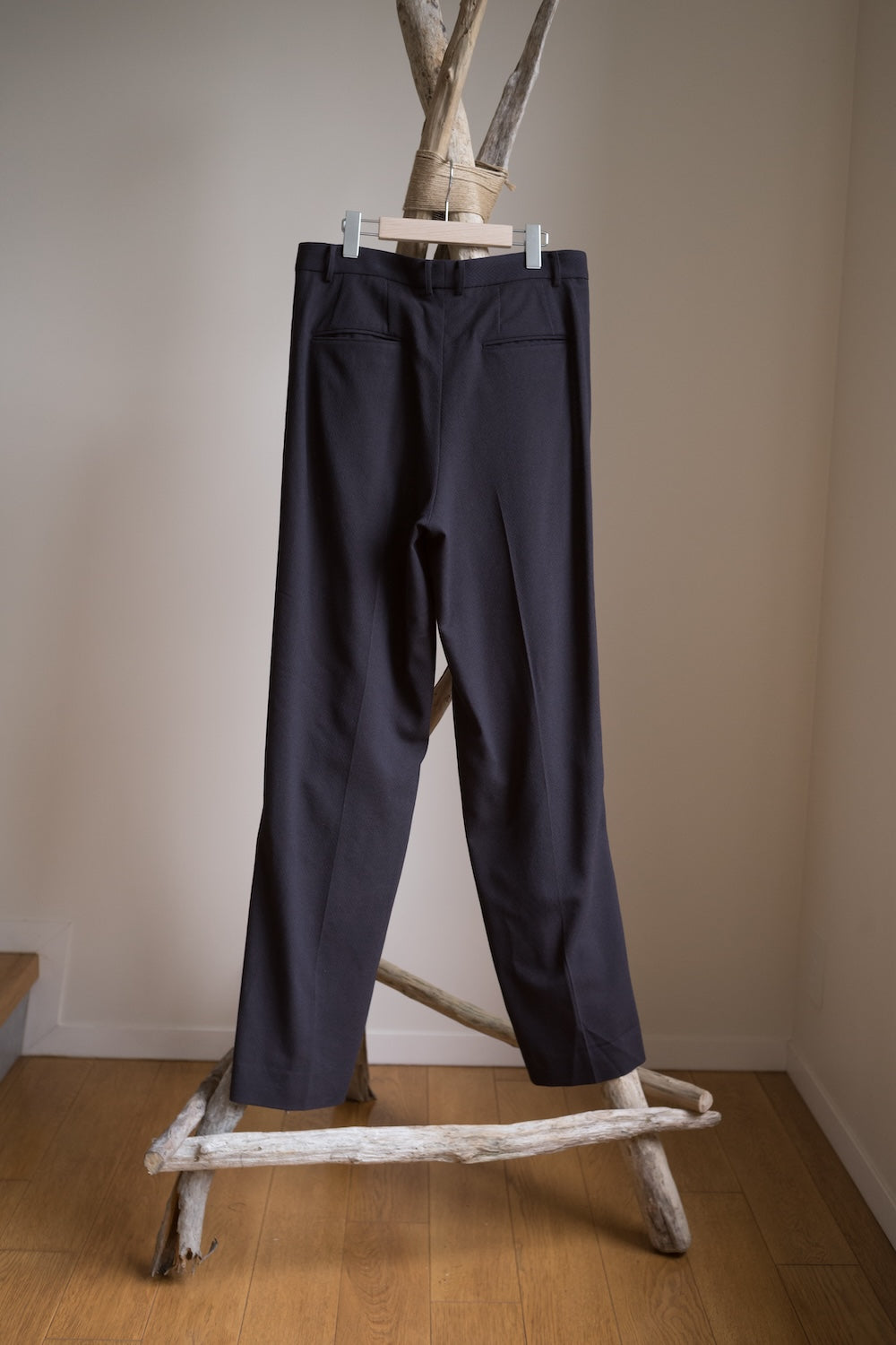 TRAVEL PANTS/SUMMER HERRINGBONE