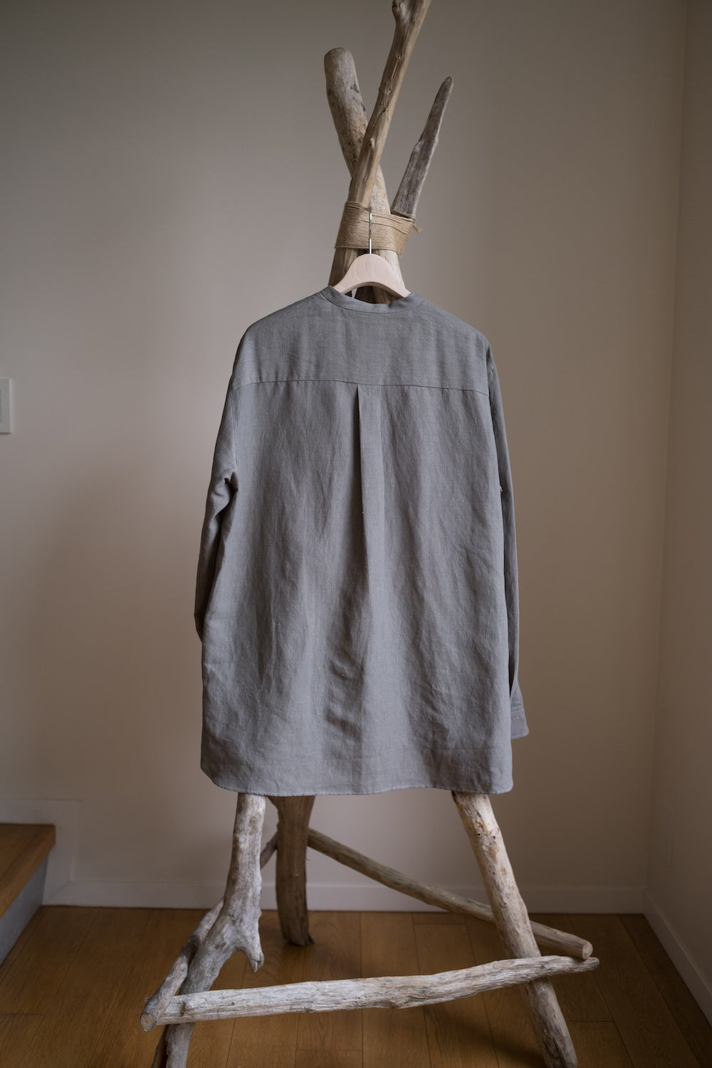 RIVERMAN OVERSHIRT/KERSEY CHAMBRAY LINEN