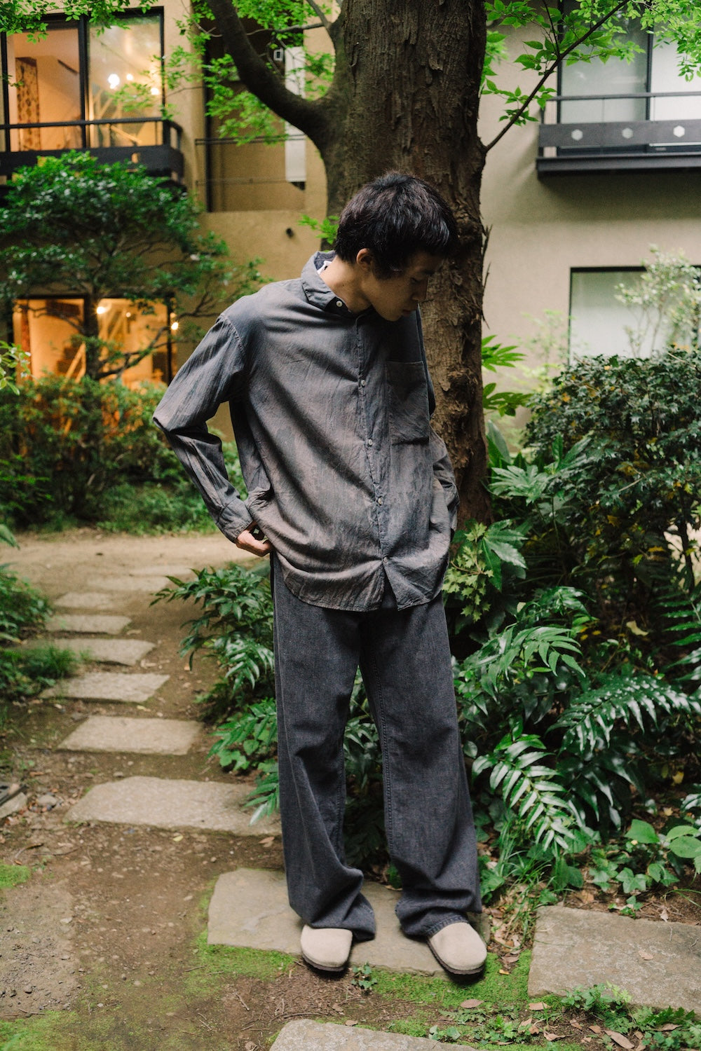 TOFU BROTHER JEANS /LINEN DENIM – seya-voyage