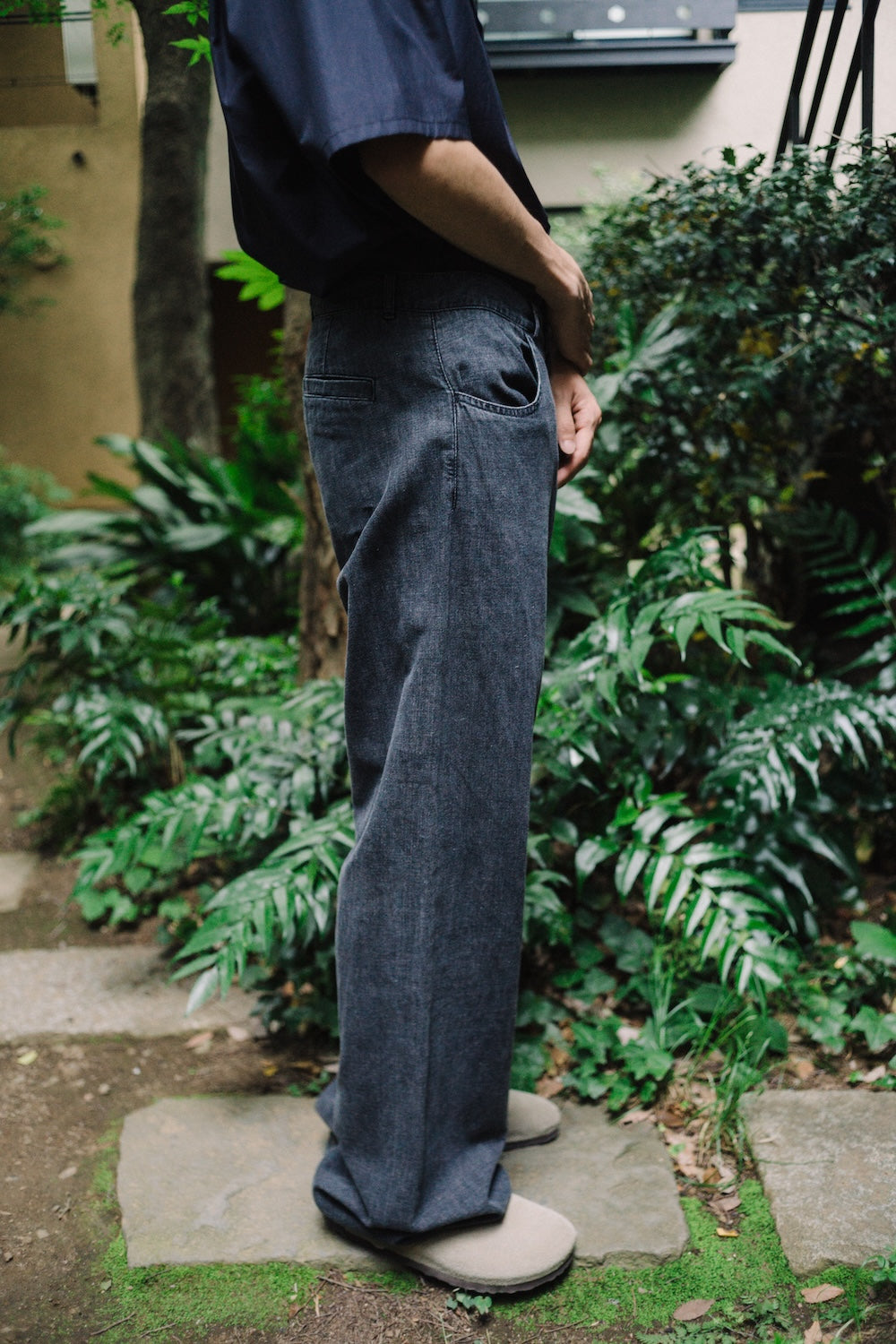 TOFU BROTHER JEANS /LINEN DENIM – seya-voyage