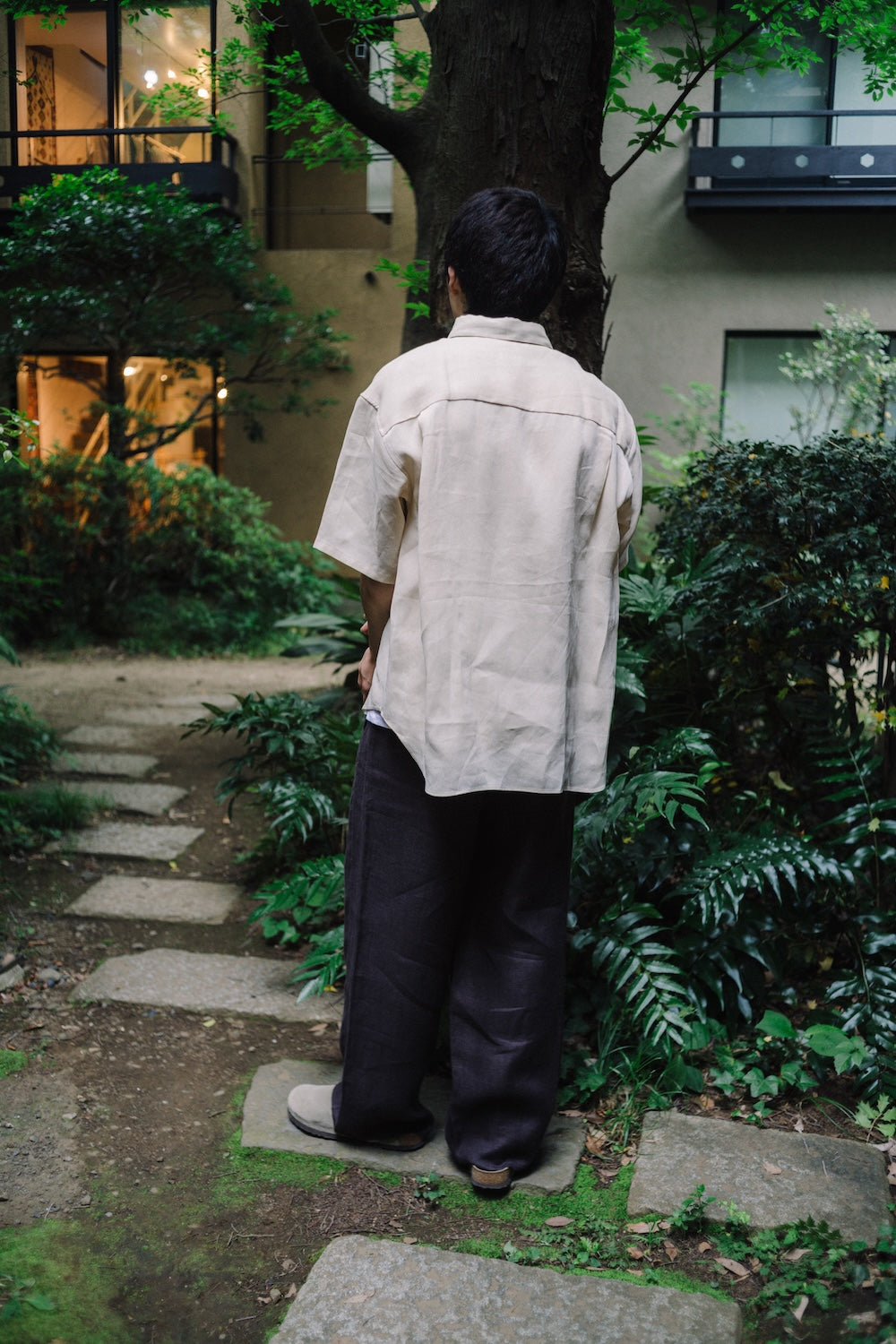 ETERNAL SUMMER SHIRT/CEDAR WOOD WASHI